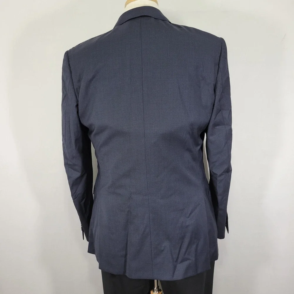 Banana Republic Men's Sport‎ Coat Blazer Suregon Tarbaldo Togna Wool Navy 42R